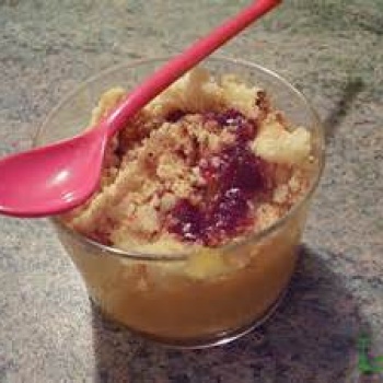 crumble framboise